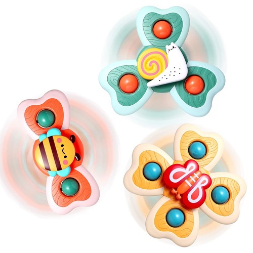 Hooku suction spinner - suction, toys,
