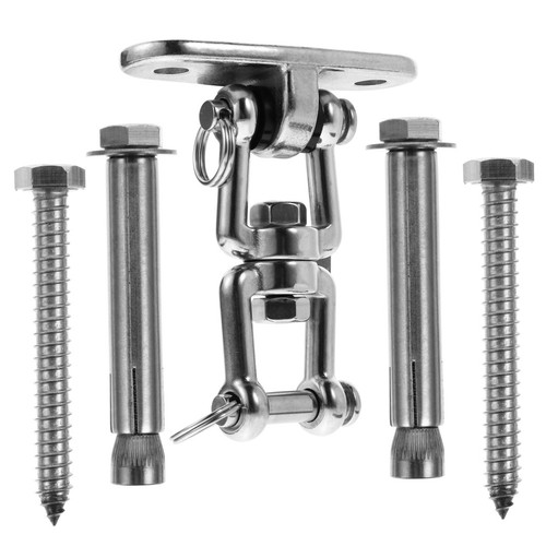 Durable metal swing hook for - swing,
