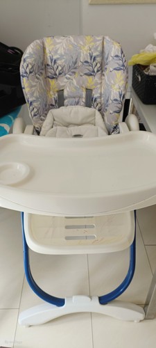 White gray baby high - white,