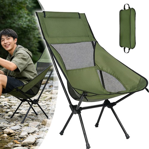 Folding camping chair with - chair,