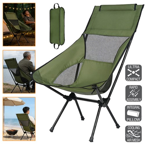 Camping folding chair - folding,
