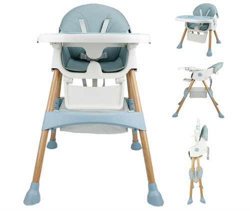 Used baby high chair foldable - used,