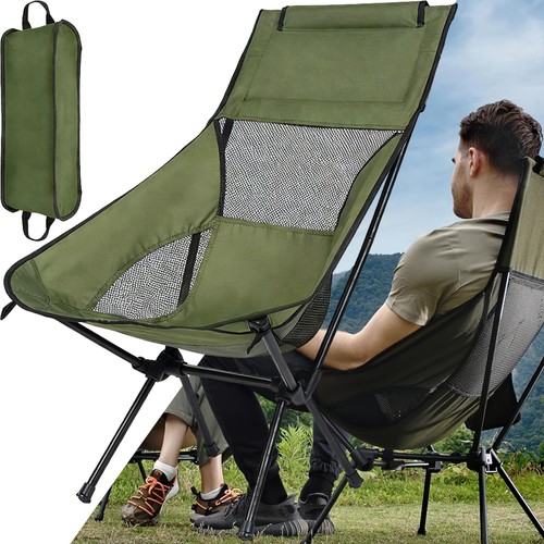 High back camping folding - back,